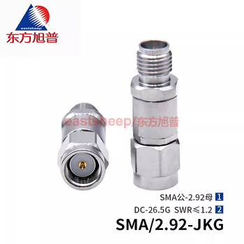 Dongfang xupu millimeter wave adapter sma/2.92-jkg sma male to 2.92mm female dc-26.5g sma/2.92-jkg