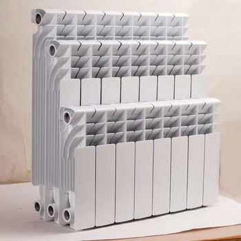 Die-cast aluminum bimetal radiator household double water channel steam radiator high-pressure cast aluminum aluminum wall steel core radiator random delivery