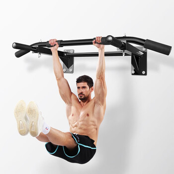 Qinglang wall horizontal bar home indoor pull-up device fitness training pull rod muscle sports punching and fixing equipment