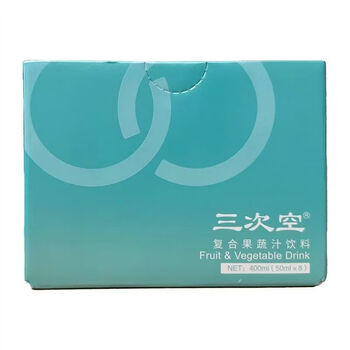 100 waste clear compound fruit and vegetable juice drink three times empty compound fruit and vegetable juice drink 10 boxes