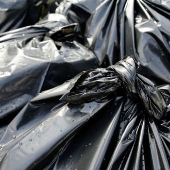 Extra large commercial and industrial garbage bags, 50 pieces, 80x100 large property flat garbage bags, 80cm*100cm, 50 pieces