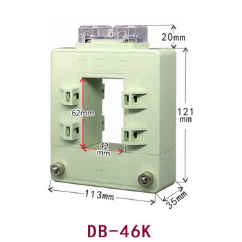 Copper bar opening and closing current transformer open type bh0.66 open square ac high-precision measurement 0.2 db-46k zero point 5 600a/5a