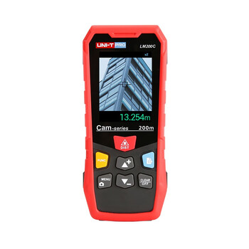 Uni-t lm120c laser rangefinder camera high-precision laser infrared handheld measuring instrument electronic ruler laser ruler lm200c