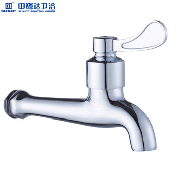 Sunlot extended quick-open faucet four-point water inlet faucet brass extended faucet ld11731 electroplated color