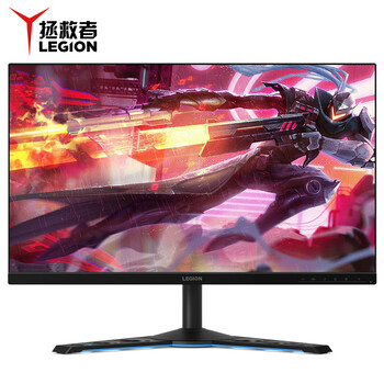 80% new lenovo savior 27-inch 2k native 165hz nanoips screen 1ms response g-sync hdr gaming monitor y27q-20