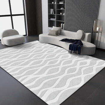 Budisi carpet living room carpet bedroom high-end japanese sound insulation blanket modern minimalist light luxury full floor wabi-sabi style custom-made yanyu 140*200cm