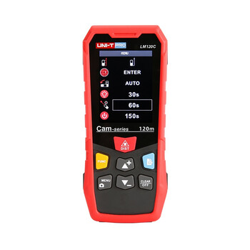 Uni-t lm120c laser rangefinder camera high-precision laser infrared handheld measuring instrument electronic ruler laser ruler lm120c