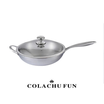 Maltr colachu fun series stainless steel wok
