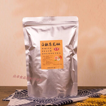 Shi fang yi xuanmai tea bags sushi shop export packed sushi cuisine tea bags mingshang 100 small bags mingshang white peach oolong tea (aa) 240g