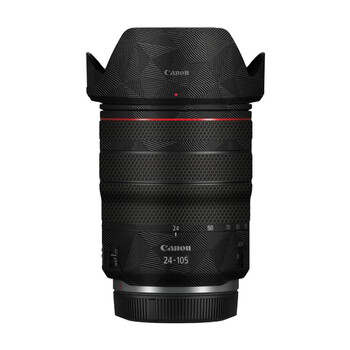 Meibentang suitable for canon rf24-105 f4 l is usm lens protective film sticker 24105 matte sticker nordic triangle black rf24-105f4