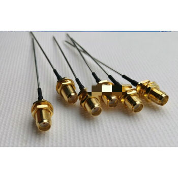 Sma-kyb1 copper tube rf coaxial cable sma female single-head sft50-1 semi-steel rf high-frequency cable 0.05m