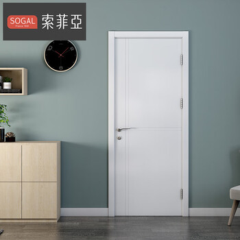 Sophia wooden door meet series modern bedroom door environmentally friendly room door soundproofing interior door sliding door customized bathroom door privilege deposit