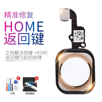 Nokaiwei iphone6 home button apple fingerprint button return button 6plus cable sixth generation 6p assembly button sp button