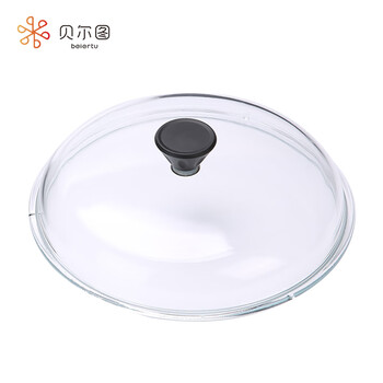 Bertou high borosilicate glass pot lid 24cm/28cm/32cm 24cm pot lid