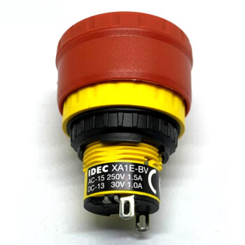 Xa1e-bv idec izumi xa1e-bv3u01r bv3u02r rh emergency stop button switch xa1ebv3u01r2 pin