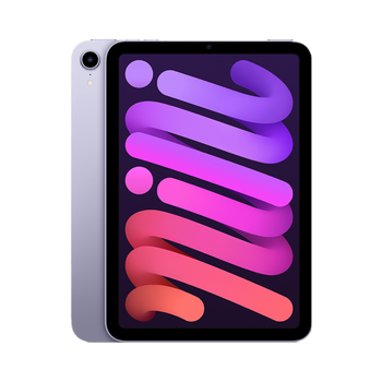 95% new apple ipad mini 8.3-inch tablet 2021 model (256gb wlan version/a15 chip) purple mk7x3ch/a*