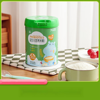 Xlecn (xlecn) rice flour infant food supplement iron zinc calcium rice flour supplement rice flour baby food supplement nutritional rice cereal 500g millet vd calcium formula healthy growth