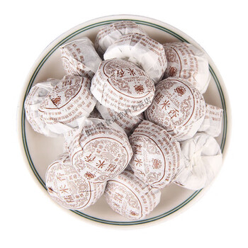 Hongyun yunnan aged glutinous rice fragrance tea pu'er tea ripe tea cake glutinous fragrance pu'er strong fragrance special fragrance xiaotuo tea old tea guest 100g paper bag