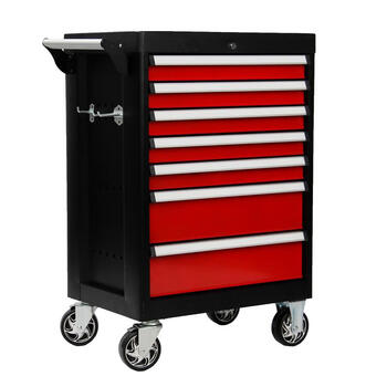 Huili's thickened five-layer and seven-layer tool cart, multi-functional tool cart, seven-layer heavy-duty tool cart, tool cabinet cart, thickened and enlarged seven-layer tool cart 6007 model