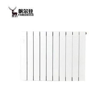 Fanerden radiator household radiator wall-mounted centralized cooling self-heating customized copper-aluminum composite 8080plus white 300mm*10 columns 1800mm