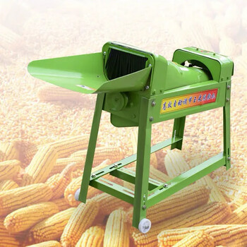 Huili electric corn thresher small household fully automatic corn thresher 220v motor peeling machine hot-selling horizontal automatic adjustment thresher with self-equipped motor