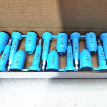 High security seal container seal railway disposable lead seal seal container lock logistics seal 100 blue
