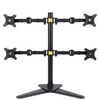 Locklege d2q four-screen monitor stand desktop display stand lifting rack telescopic stand base d2q four-screen large v base 13-30 inches