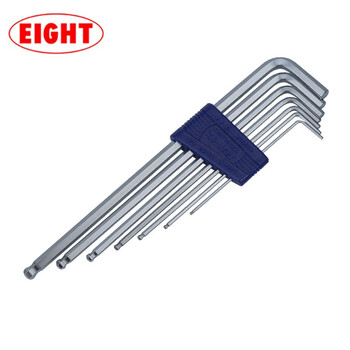 Eight japan's original imported bailey hexagonal wrench set extended 6-corner key screwdriver hexagonal hexagonal tool metric diamond head 7-piece set special long type tls-7s