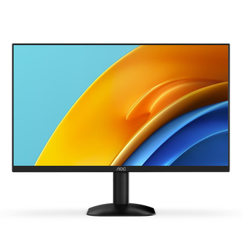 80% new aoc 23.8-inch 100hz ips hdmi interface, low blue light, no flicker, wall-mountable, three-sided micro-edge ultra-thin body, energy-saving office computer monitor 24b35h