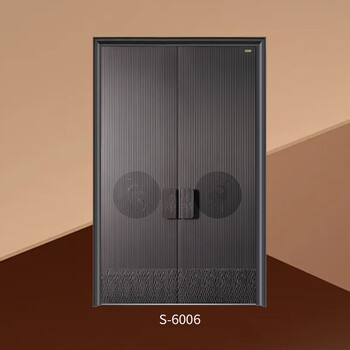 Frandi s-6006 cast aluminum door villa door non-standard door/square