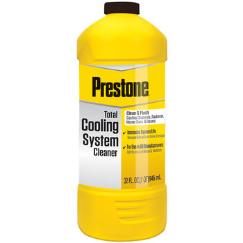 Prestone original imported car water tank cleaning agent, descaling agent, decontamination-free cleaning water tank, rust and scale removal, american imported extra-volume water tank cleaning agent 946ml