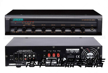 Dsppa mp200p/mp300p/mp600p/mp1000p with front integrated constant voltage power amplifier mp1000piii (350w)