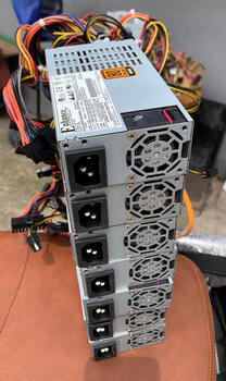 Yiheng enhance enp 7025b flex small 1u power supply nas 250w size 15*8*4