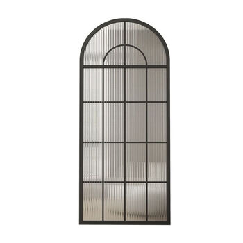 Vinoa retro french interior decoration window wall iron false window screen partition glass entrance arch window custom iron false window (including glass)