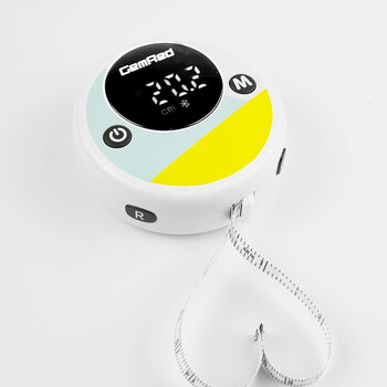 Electronic health measurements ruler smart soft ruler body circumference automatic ruler waist circumference leg circumference fitness tape measure fresh 15 light color rechargeable bluetooth smart version