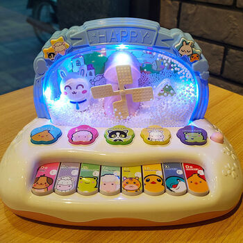 Guanchao children's toys girls new year's gift 3-6-8 years old electronic keyboard can play piano early education educational toys boys