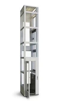 Huili customized small outdoor indoor two-story home villa elevator three-story four-story traction sightseeing elevator lift three-story elevator