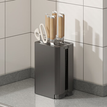 Huxiansen kitchen knife holder countertop knife holder storage rack household multi-functional knife holder kitchen knife storage rack