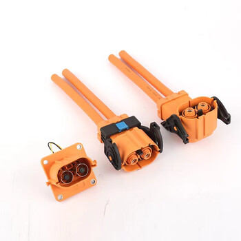 8mm two-core high-voltage connector straight/angled plug socket electric new energy vehicle wiring harness male and female straight pin socket customized wiring harness contact customer service 50 square meters