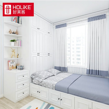 Haolaike tatami customization bedroom tatami bed wardrobe conjoined storage cabinet furniture overall customization prepaid deposit