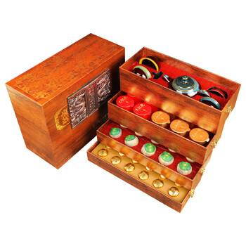 Qiangyun lapsang souchong tea gift box with strong flavor wuyishan jinjunmei black tea for the new year 500g for the elders new longpeng shengshi four-layer gift box