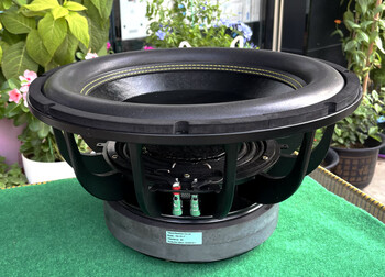 Super cannon dual 220 magnetic dual 100 core leather-edge home theater ktv 15-inch subwoofer speaker unit