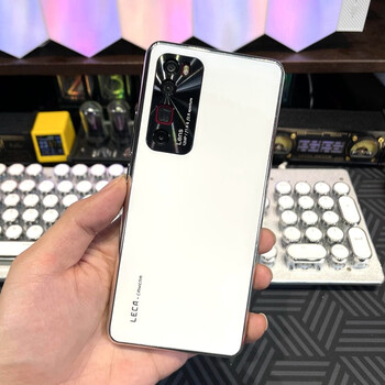 Huawei nova7pro mobile phone case new frosted glass nova7 electroplated frame full edge lens protection por simple personality male and female internet celebrity protective case huawei nova7pro hongyu electroplated frosted glass丨moonlight white