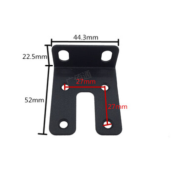 Suitable for huawei s5700s-28p-li-ac switch mounting ear bracket ear cabinet fixed shelf u-shaped short mounting ear