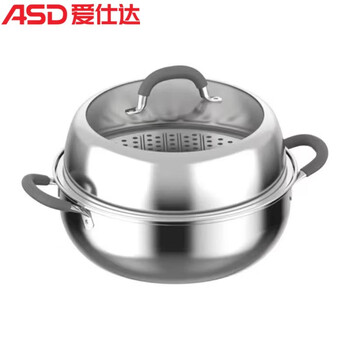 Asd (asd) zs28e5q zhiwei stainless steel steamer steamer zs28e5q 28cm 28cm
