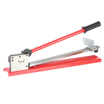 Nuoyi guide rail cutter c45 guide rail cutter guide rail fixed length cutting machine guide rail positioning ruler rotation rail cutting double cavity cutter