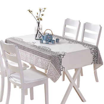 Pack of 5 disposable tablecloths thickened printed restaurant hotel home rectangular round table printed tablecloth tablecloth tablecloth disposable household supplies window grill brown 1.6*1.6 meters 5 pack