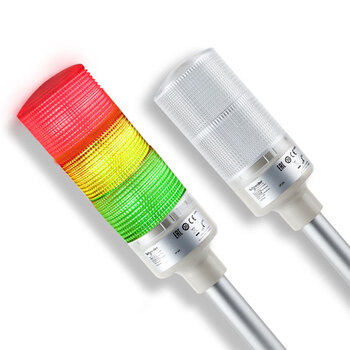 Tri-color light xvgb3sm multi-layer alarm light with buzzer ac/dc24v always on led warning light more specifications