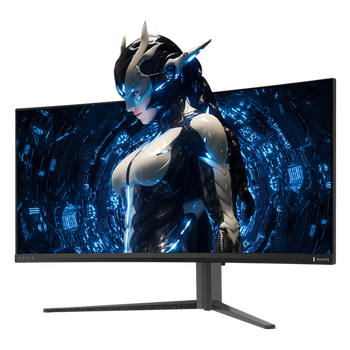99% new philips o6 34-inch qd-oled hardware low blue light wqhd curved hairtail screen 175hz native 0.03ms hdr400 evnia gaming monitor 34m2c6500