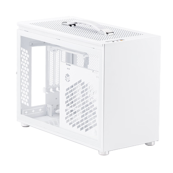 80% new sugar cube machine master logic library logicube if15 small itx supports bkb motherboard compact water cooling portable chassis polar white